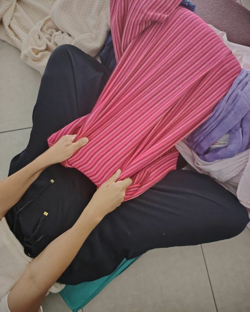 massage aux tissus rebozo